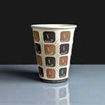 16oz Cafe Mocha Hot Drink Paper Coffee Cup