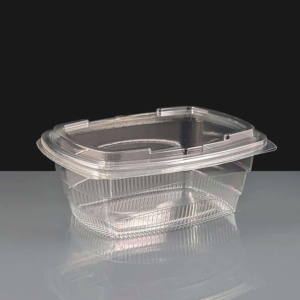 1000cc Anson Fresco Clear Hinged Salad Containers