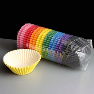 Coloured Cupcake Cases - Mixed Colour Multi Pack Pack of 192