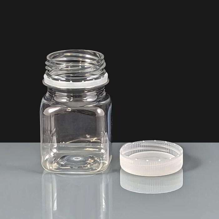 Ml Clear Plastic Juice Bottle With Cap