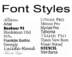 Custom Round Gloss Label - Xmas 6 Design (Roll of 25)