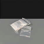 25 x 25mm Clear Plain Easy Grip Seal Bags - DD25