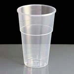 Disposable Half Pint Glasses - 10oz Katerglass - 285ml To Rim CE