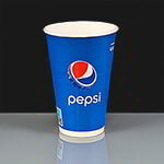 12oz Pepsi Cold Drink Paper Cup