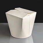 FT2 - 26oz Large Food Tub / White Noodle Box