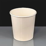 16oz Heavy Duty White Paper Soup Container 
