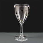 255ml Polycarbonate Wine Glasses CE Lined at 125 & 175ml