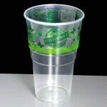 Eco Biodegradable Plastic Pint & Half Pint Glasses