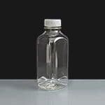 500ml Square PET Juice Bottle with T/E Cap - Box of 108