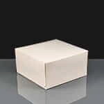 Quick Service Cake Boxes - Plain 6x6x3