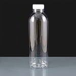 500ml Round Plastic Juice Bottle with Tamper Evident Cap - Box of 100