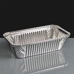 No 6A Long Rectangular Foil Container: Box of 500