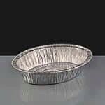 Large Oval Deep Foil Steak & Kidney' Pie Dish - Rolled Edge