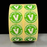 Vegetarian Labels Pack of 2000