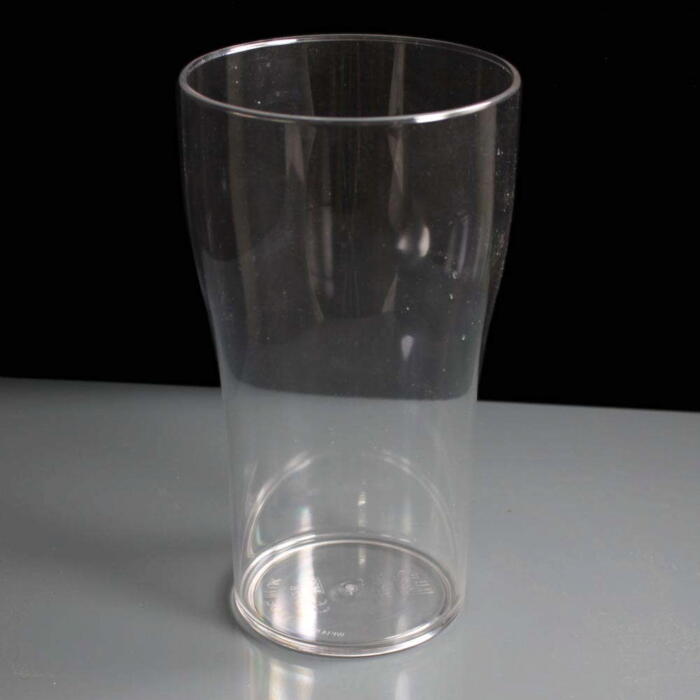 Polycarbonate Two Pint Take Out Glasses with Lids