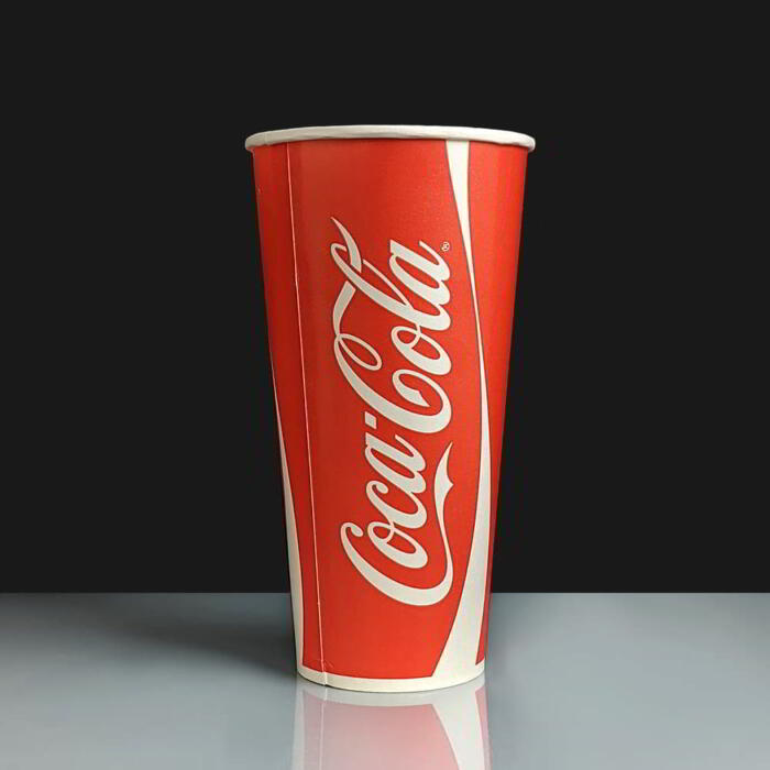 22oz Red Coke Paper Drinking Cups