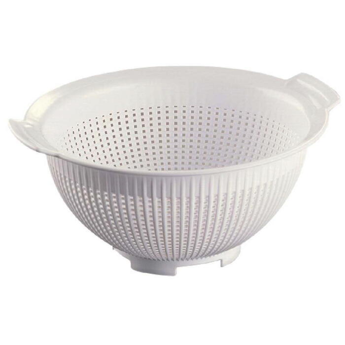 Araven 11 Inch White Plastic Colander 280 X 123mm