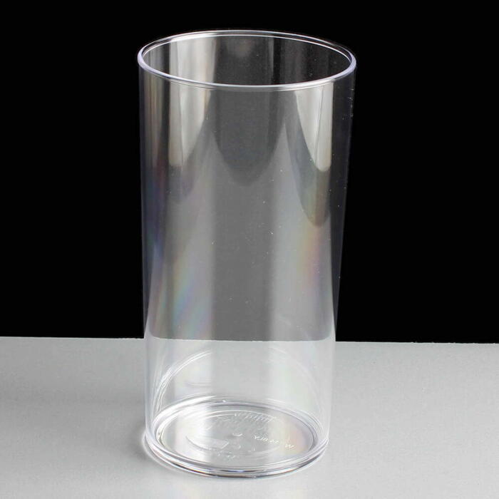 Polycarbonate 10oz Half Pint Highball Plastic Glasses CE