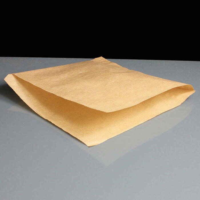 Kraft Greaseproof Paper Bags Open on 2 Sides | Cater 4 You