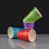 12oz Enjoy Cold Drink Paper Cup - Mixed Colours