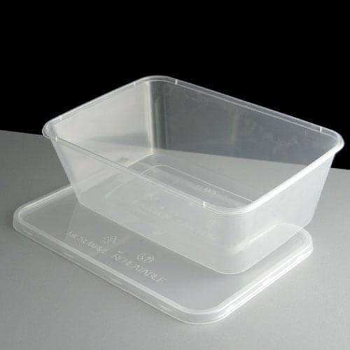 rectangular clear plastic boxes