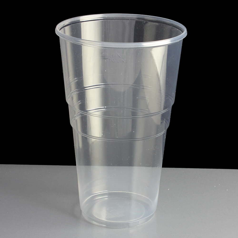 disposable plastic glass