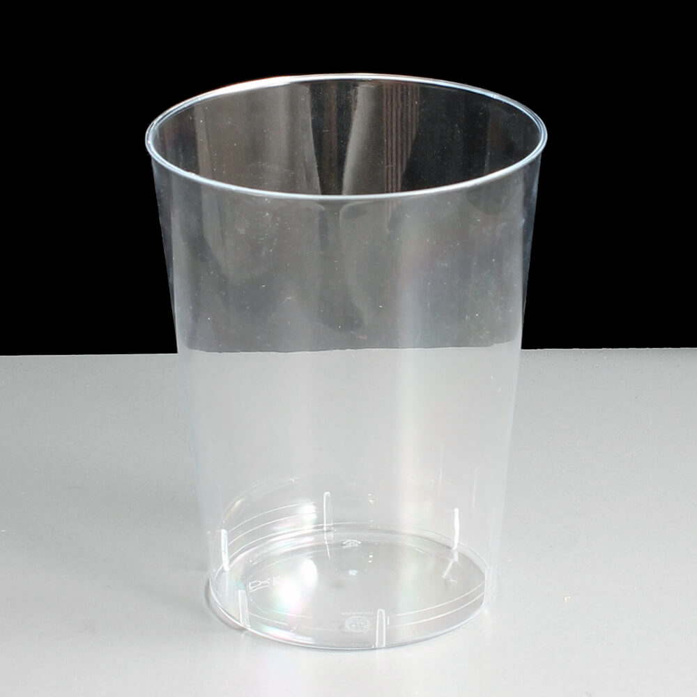 short glass cups