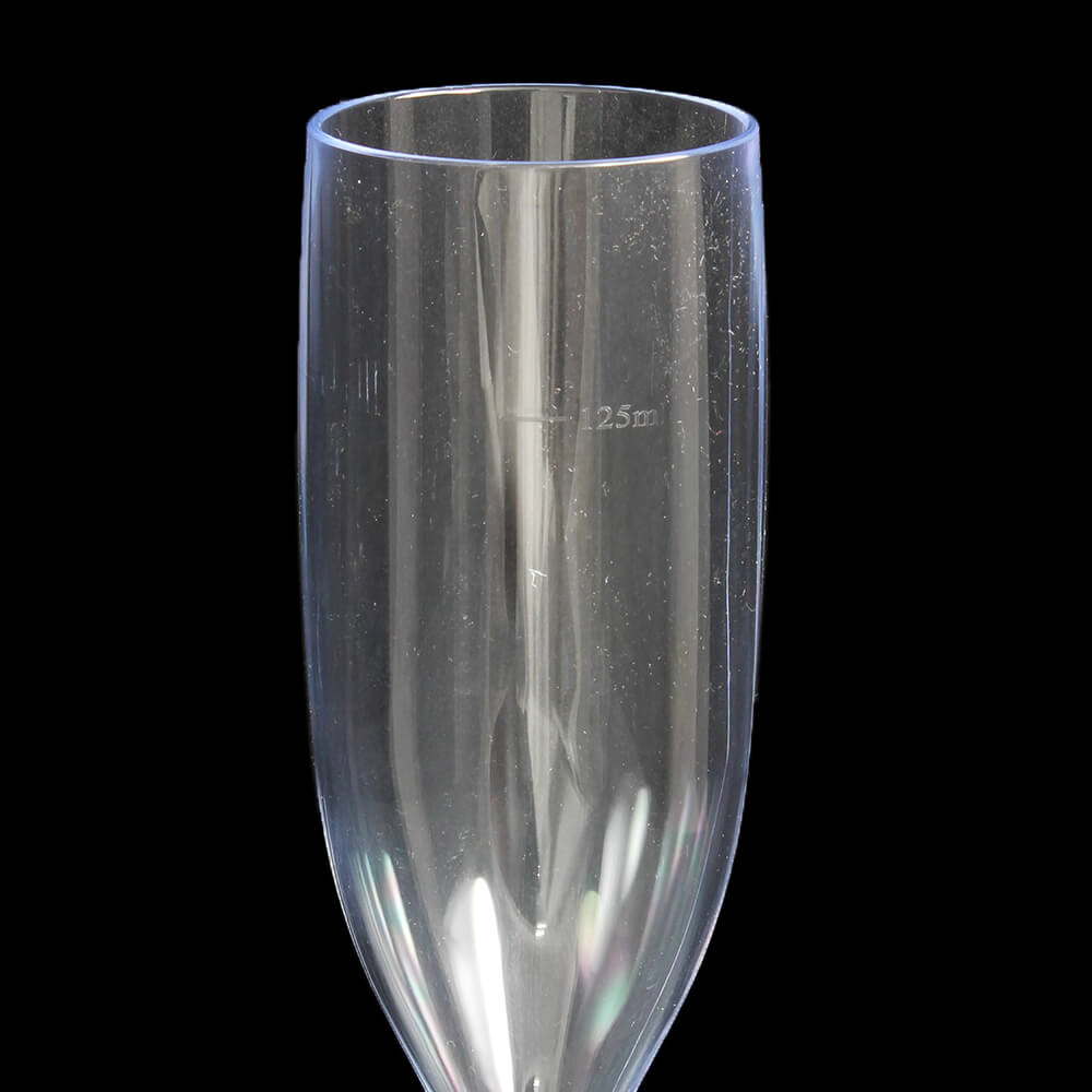 Reusable Plastic Champagne Glasses Prosecco Flutes