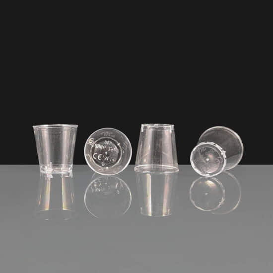 30ml Tasting Glasses 3cl / 30ml Sampling Plastic Shot Glasses
