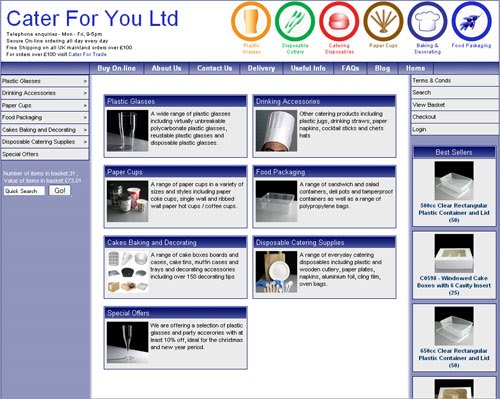 New Website Layout