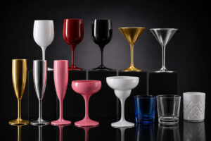 BBP Coloured Polycarbonate Plastic Glasses