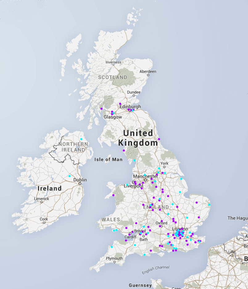 Deliveries Heat Map