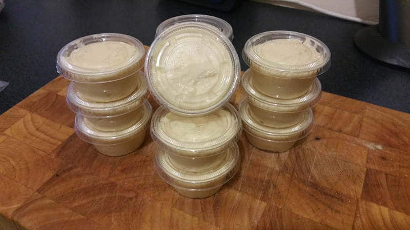 Rum Butter Potted Up