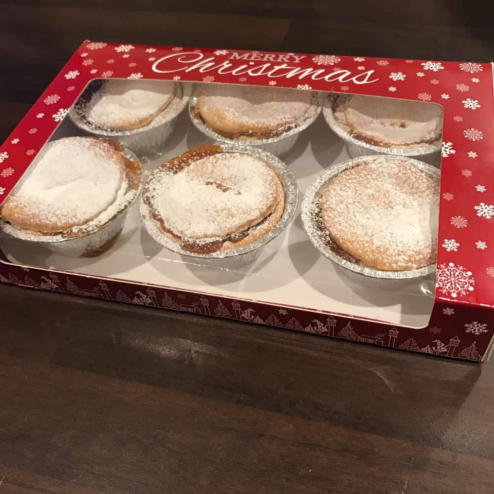 Mince Pies cardboard box