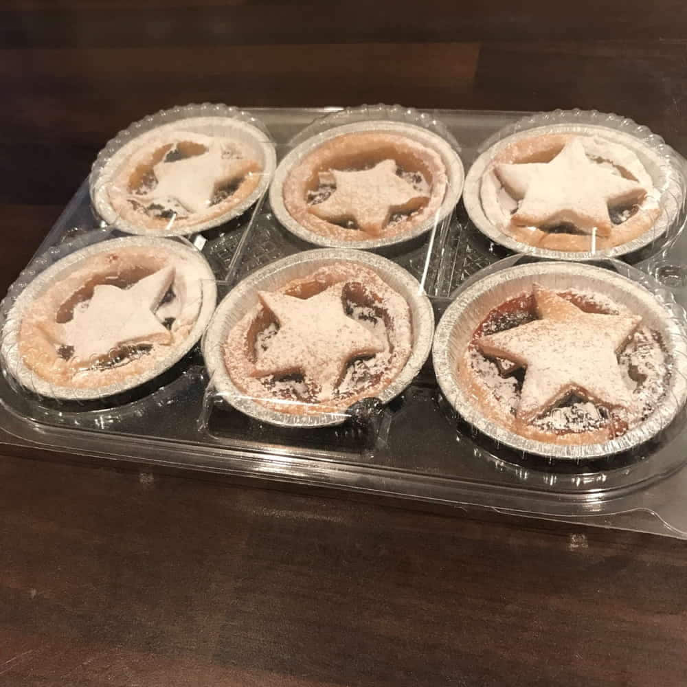 Mince Pies in Plastic Box