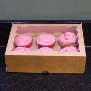 Kraft Cupcake Boxes Kraft Cupcake Boxes
