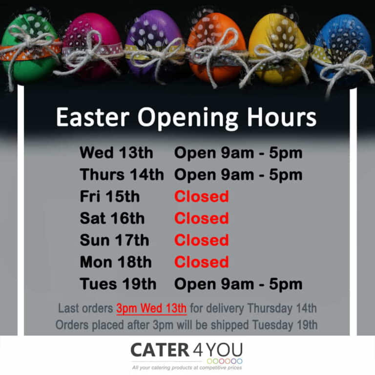 Easter Opening Hours 2022