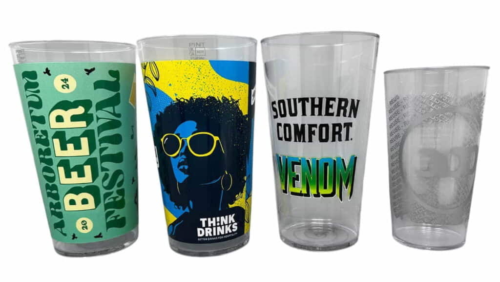 Printed Unbreakable Festival Glasses by BBP