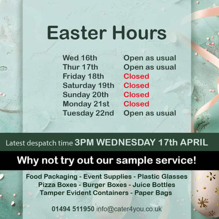 Easter Opening Hours 2025