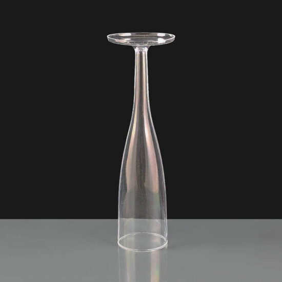 10154C - Disposable Champagne Glasses Upside 10154C - Disposable Champagne Glasses Upside Down