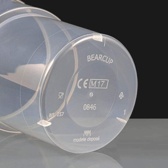20oz Katerglass Disposable Pint Glass - 570ml To Rim - CE 20oz Katerglass Disposable Pint Glass - 570ml To Rim - CE Base
