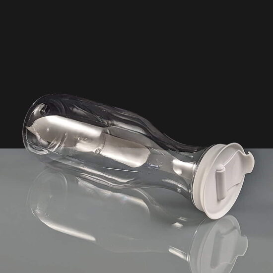 1000ml PET Carafe With White Lid 1000ml PET Carafe With White Lid