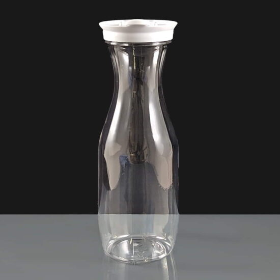 1000ml PET Carafe With White Lid