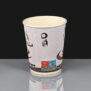 50001 8oz White Weave Ripple Cups
