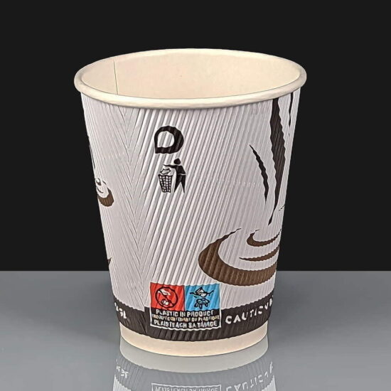 50003 16oz White Weave Ripple Cups 50003 16oz White Weave Ripple Cups