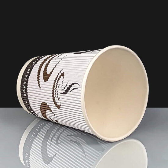 50003 16oz White Weave Ripple Cups 50003 16oz White Weave Ripple Cups