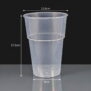 17241CE 2 Pint Plastic Glass