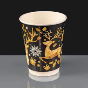 12oz Reindeer Christmas Cups