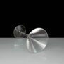 139-1 clear plastic martini glasses inside