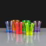 bb001-2mn Mixed Colour Shot Glasses
